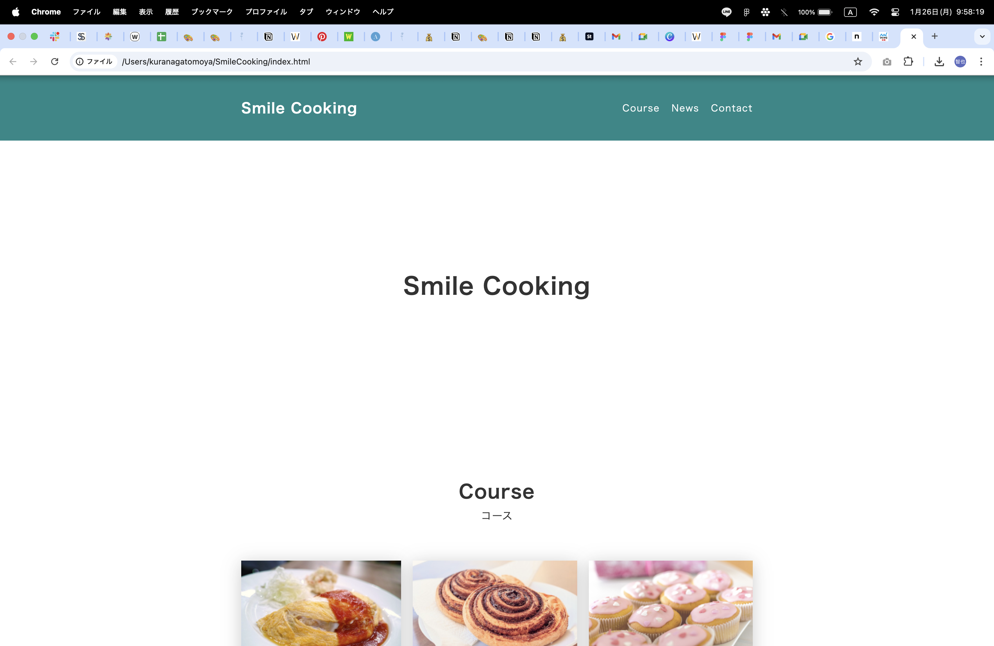 Smile cooking